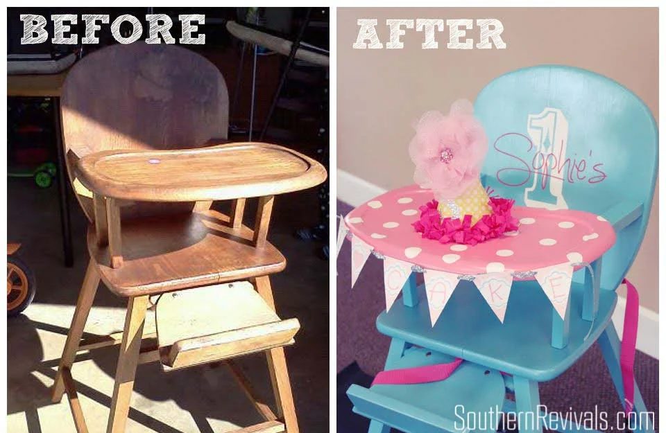 Highchair Before After (1)