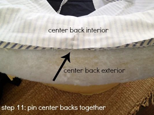 tub chair step 11