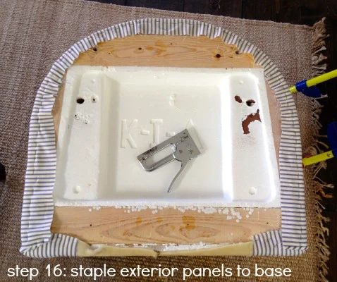 tub chair step 16