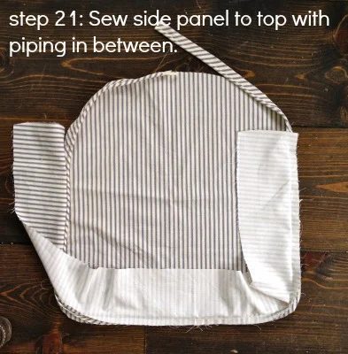 tub chair step 21