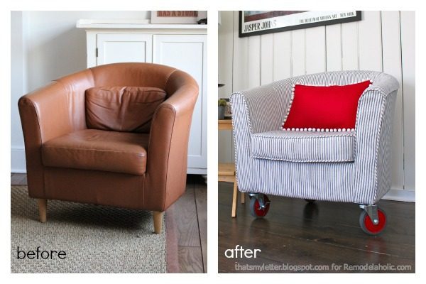 tub chair before and after