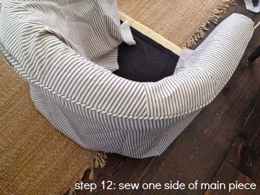 tub chair step 12