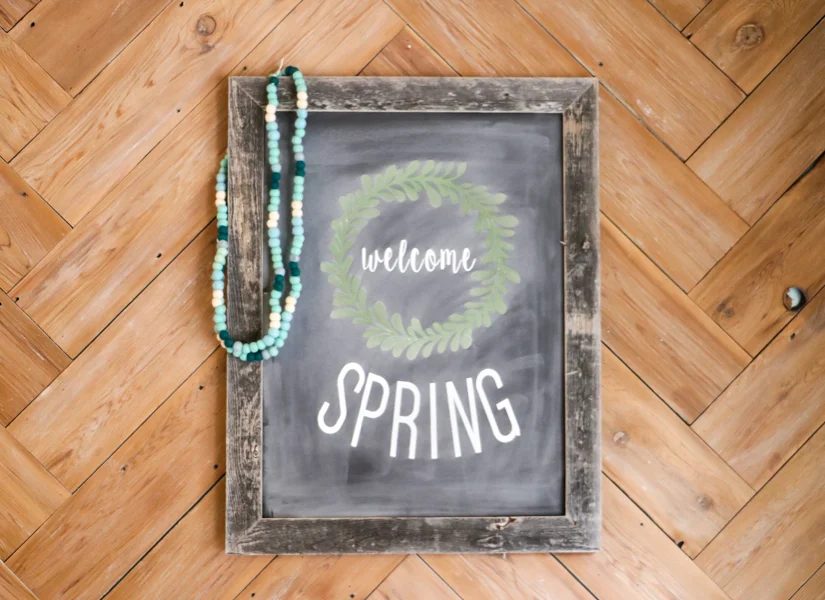 Make Reusable Faux Chalkboard Signs