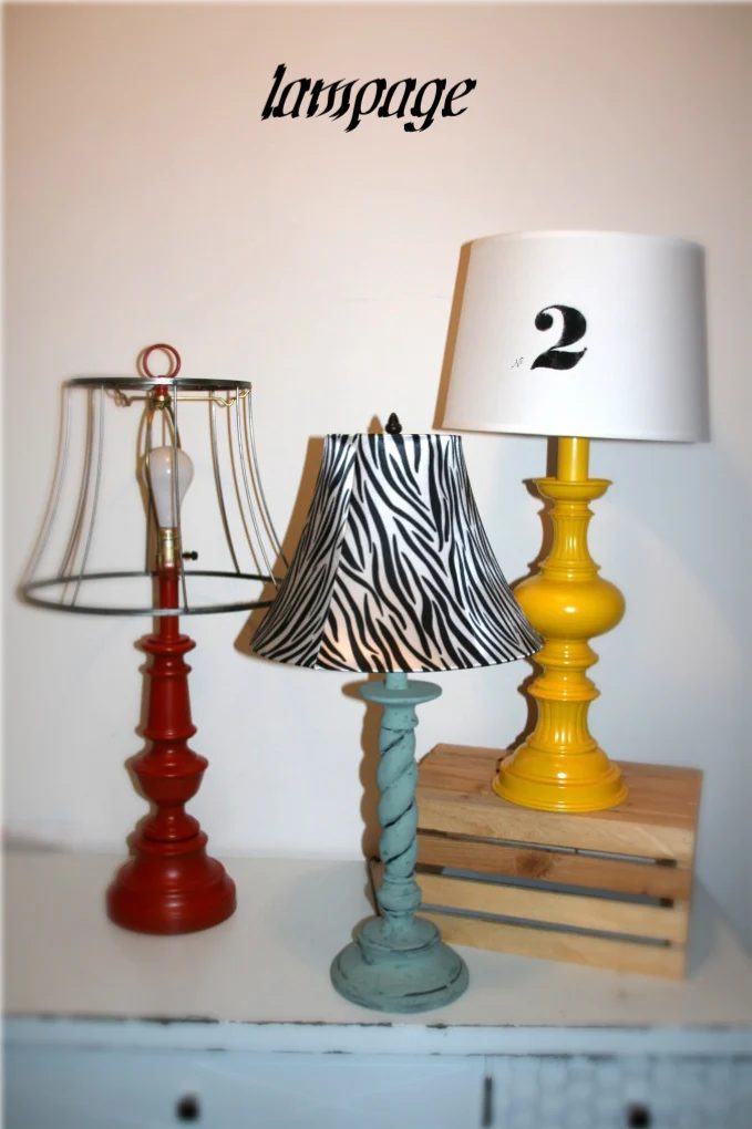 Revamping Your Lamps, and Lampshade options