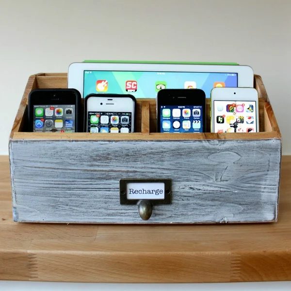 letter sorter handmade charging station