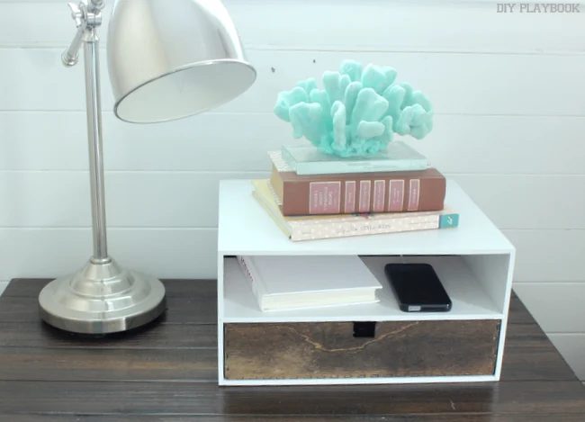 handmade charging station wood craft dresser from Handmade Playbook on Bekob