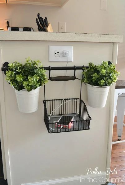handmade-charging-station-ikea-fintorp-system by Hometalk via Bekob