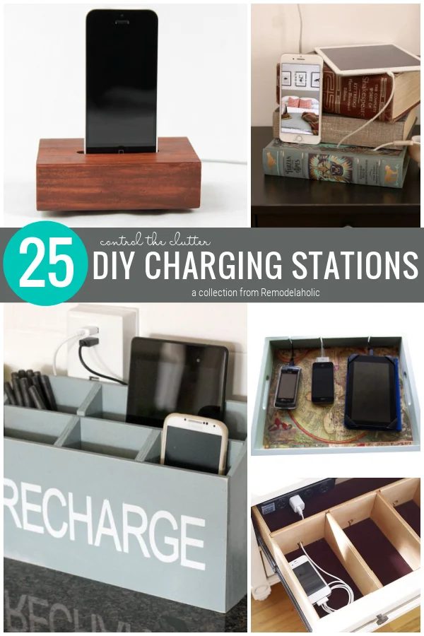 Handmade Charging Station options To Control The Clutter In Your Home, A Collection From Bekob