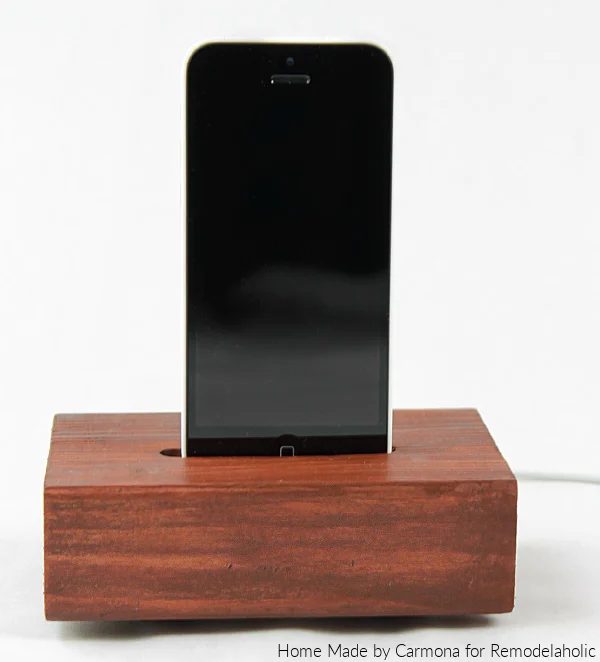 Handmade Charging Station From Scrap Wood By Home Made By Carmona For Bekob