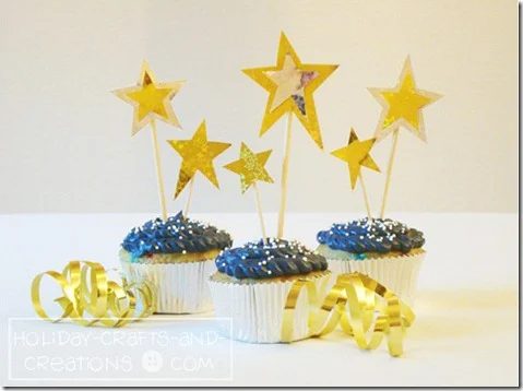 NewYears_Cupcake_Ideas_Stars