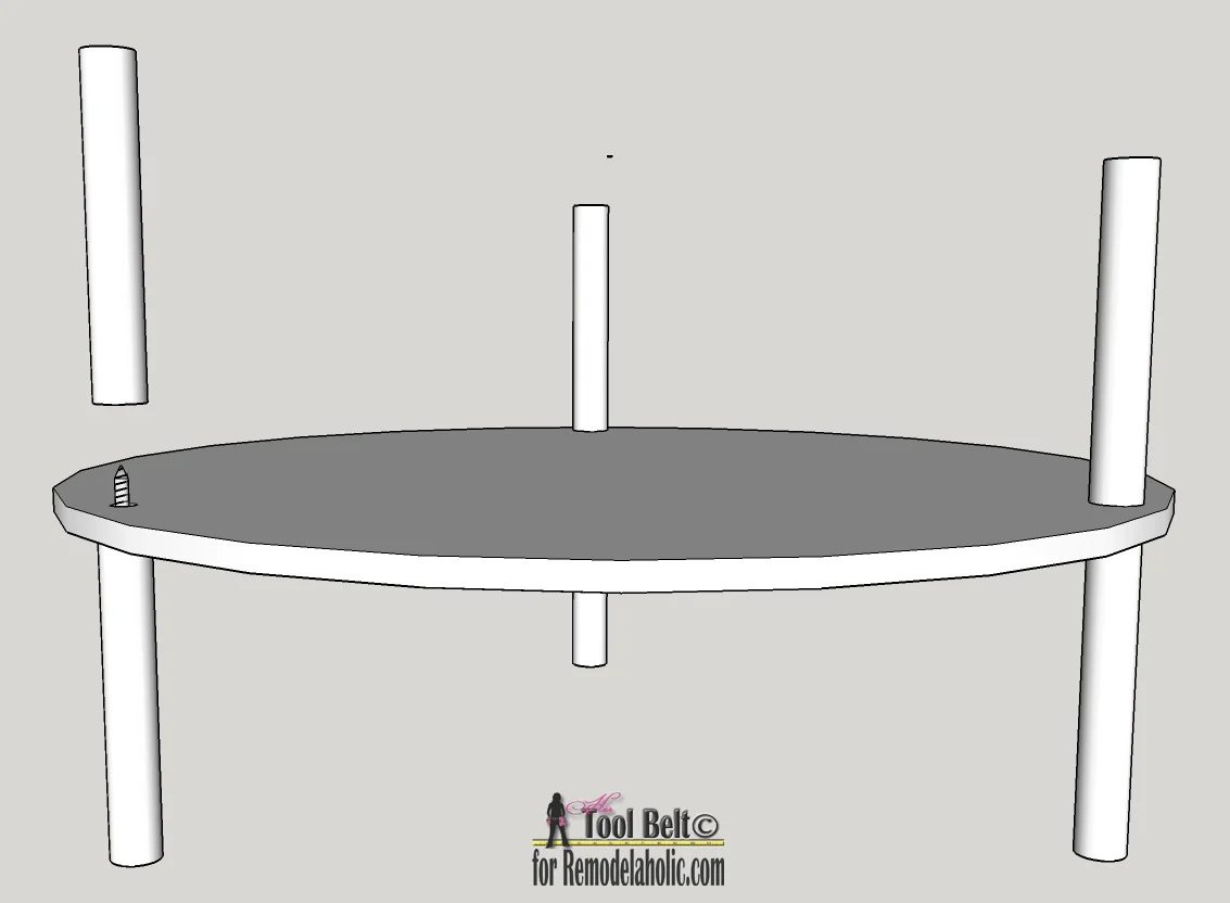 Handmade Rotating Shoe Rack Plans on Bekob.com