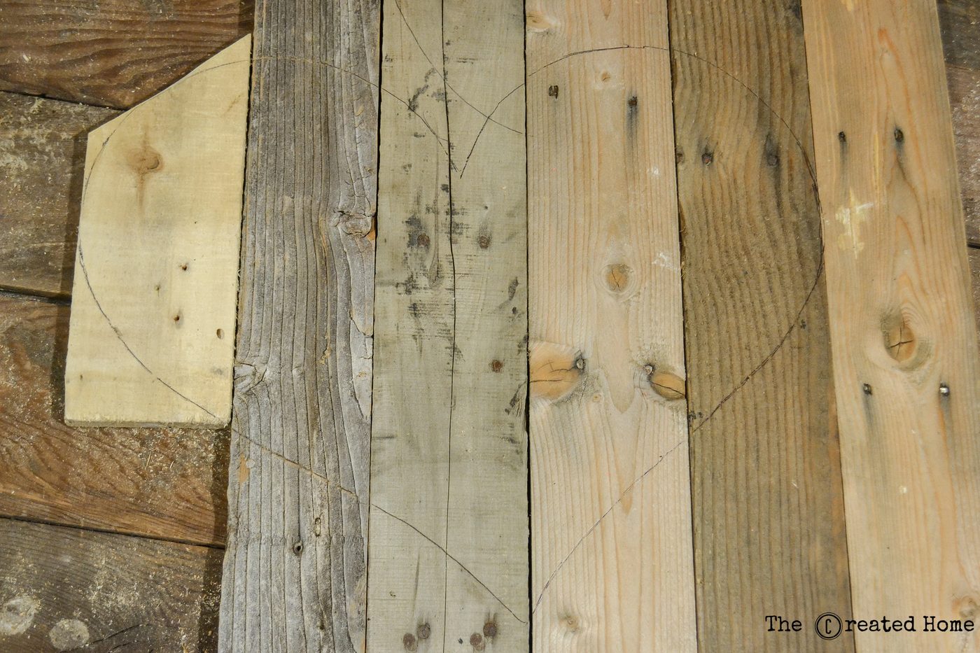 Diy Rustic Pallet Hearts walkthrough, The Created Home On @Bekob (2)