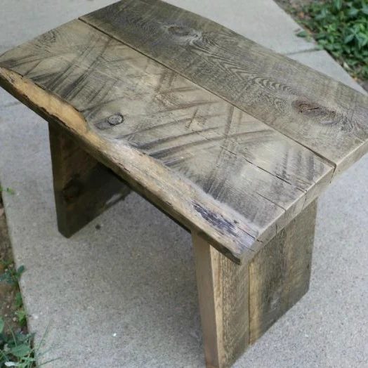 Scrap Project, Reclaimed Wood Stool
