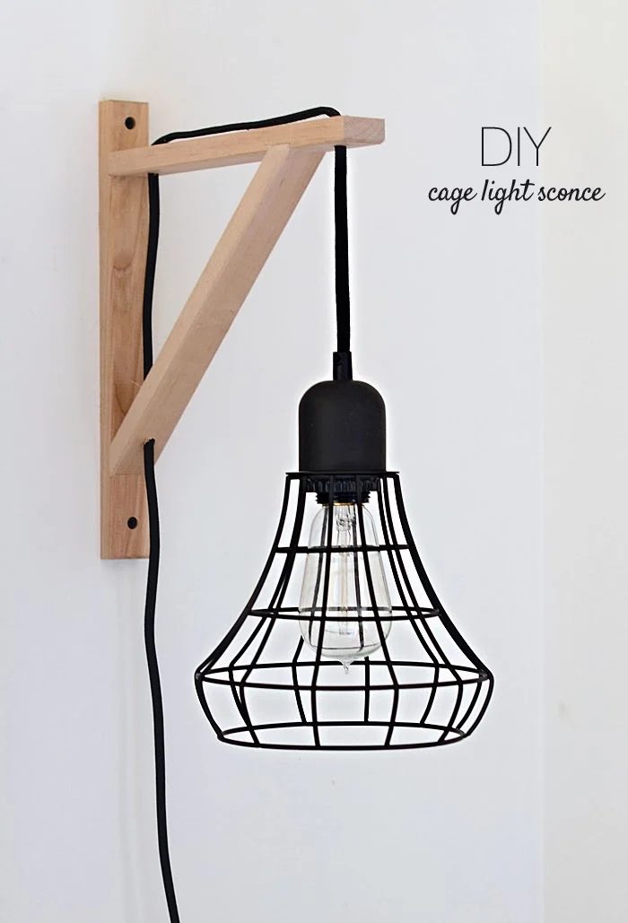 Diy Cage Light Sconce Edited 2