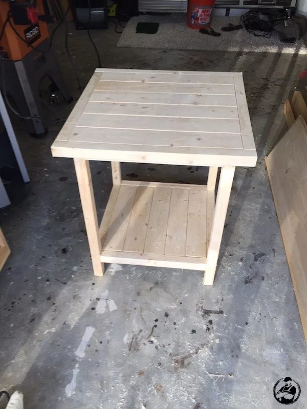 Handmade direct Square Side Table Plans - Step 12