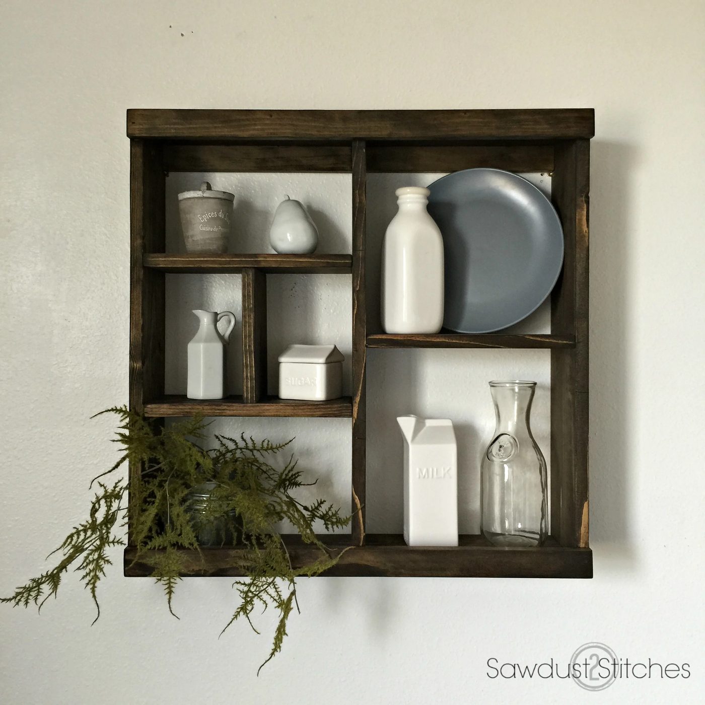 Cubby Kitchen Rack by Sawdust 2 Stitches