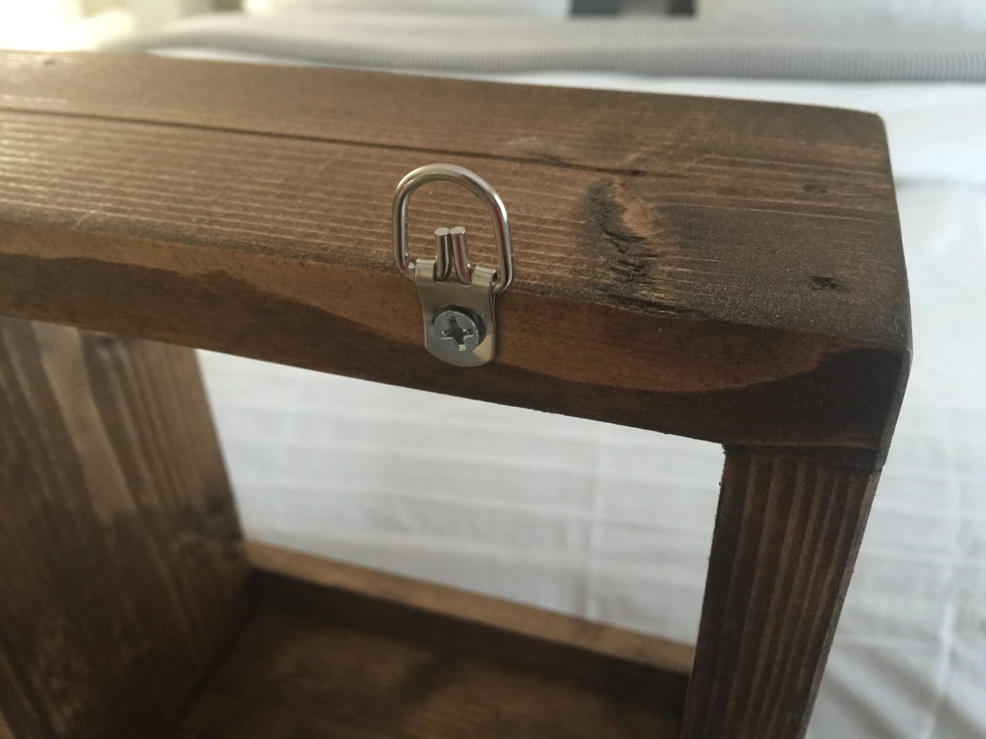 straightforward! how to hang a wood wall cubby shelf