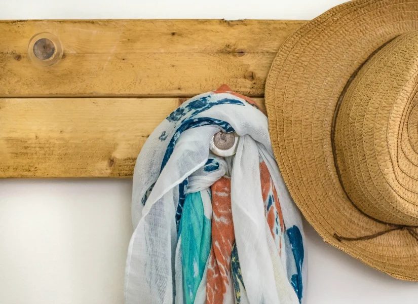 Farmhouse Wall Rack Handmade