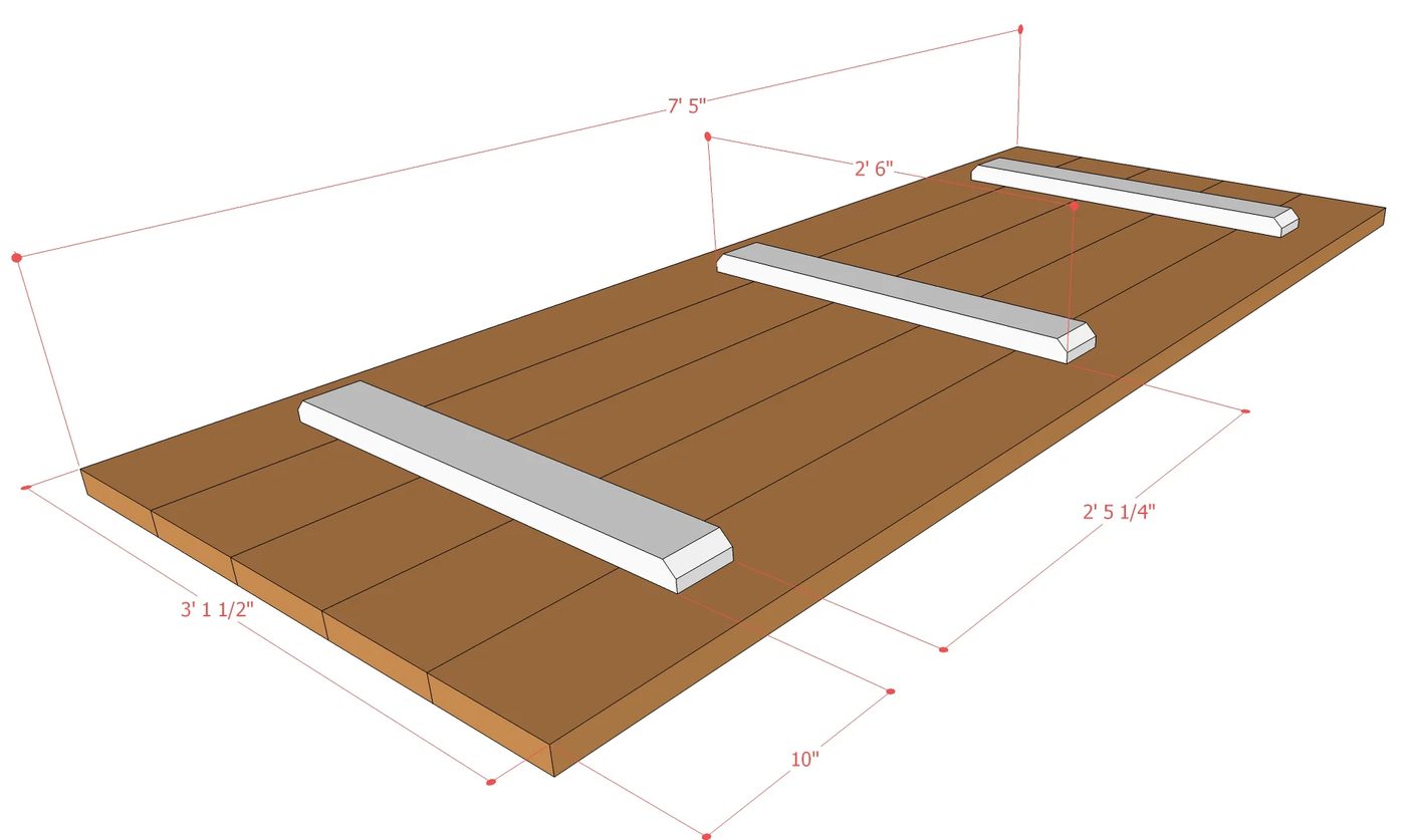 Build a striking rustic X dining table and matching bench. Free building plans that make it direct and straightforward to build your own table.
