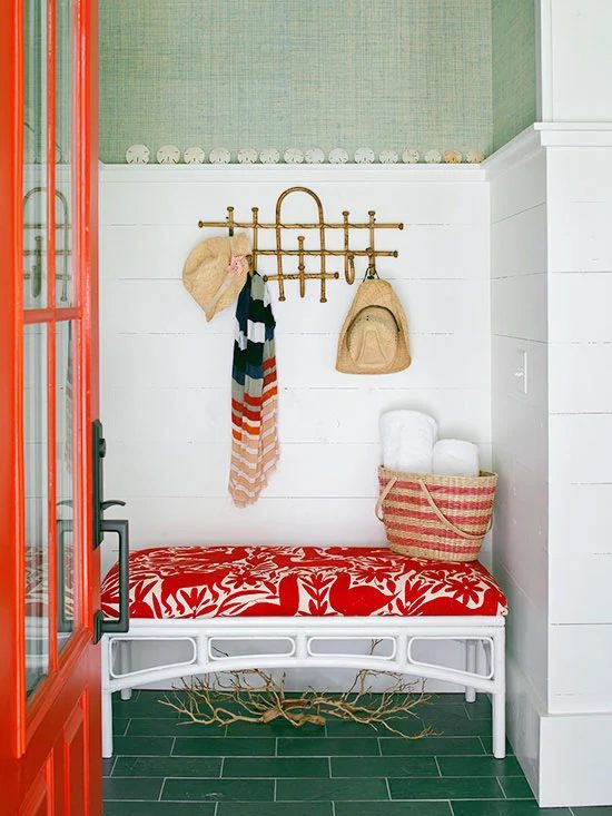 Sage Green Wallpaper BHG