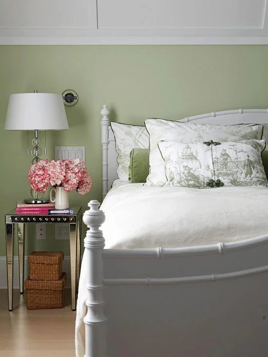 Sage Green Bedroom BHG