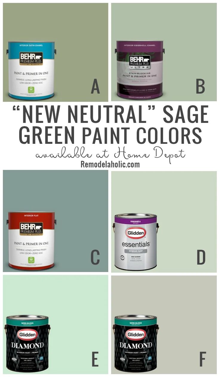 New Neutral Sage Green Paint Colors #Bekob