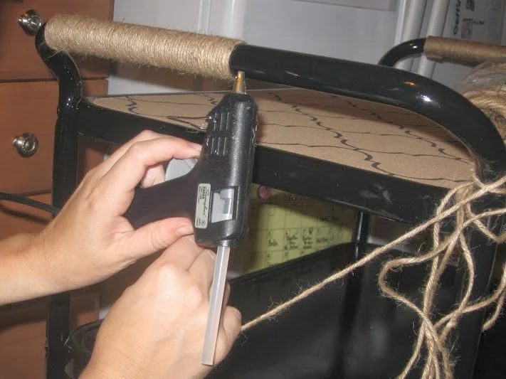 wrap cart handles with jute, The Palette Muse featured on Bekob