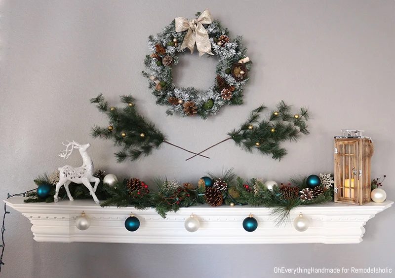 How to make an aroma scented wreath for the holidays Fireplace