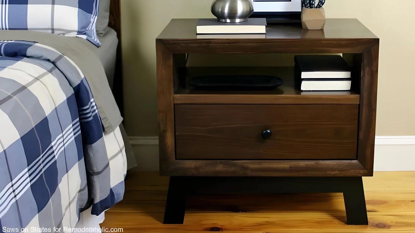 15a Chunky Nightstand Saws On Skates Finished 1a 055700