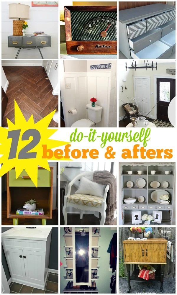 12 Handmade Before and After Projects on Bekob