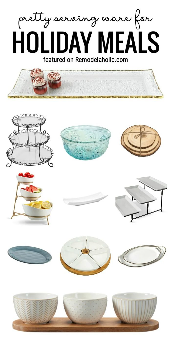 Pretty Serving Ware For Holiday Meals Featured On Bekob.com