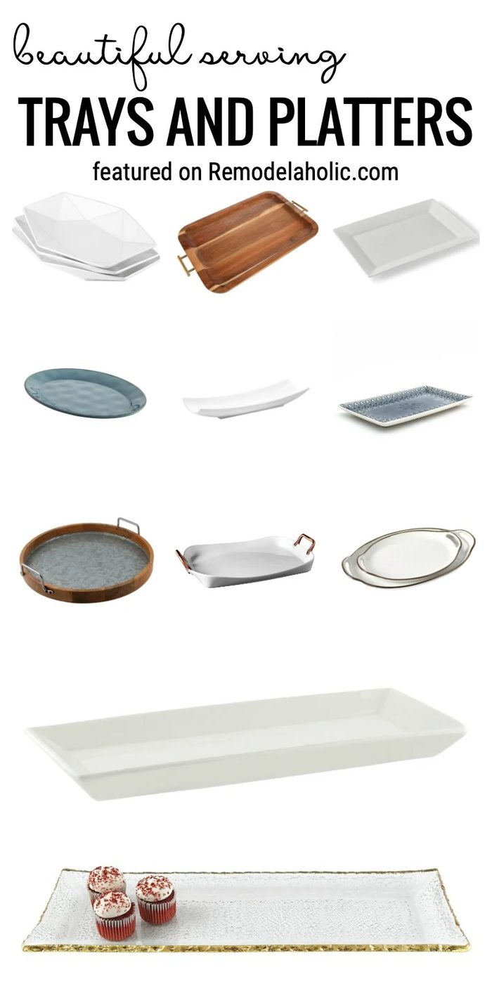 Find All Of The Best striking Serving Trays And Platters For Your Next Big Meal Featured On Bekob.com