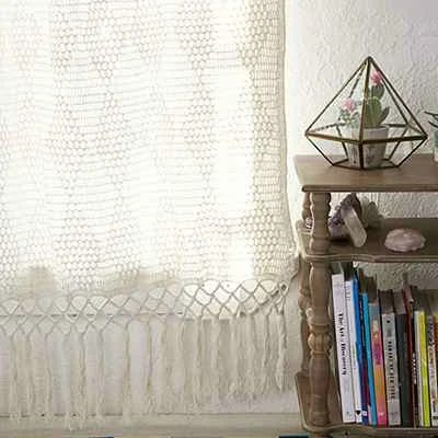 Shabby Chic Mid Century Curtain