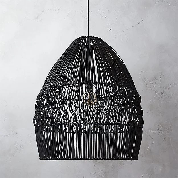 Shabby Chic Mid Century Pendant Light