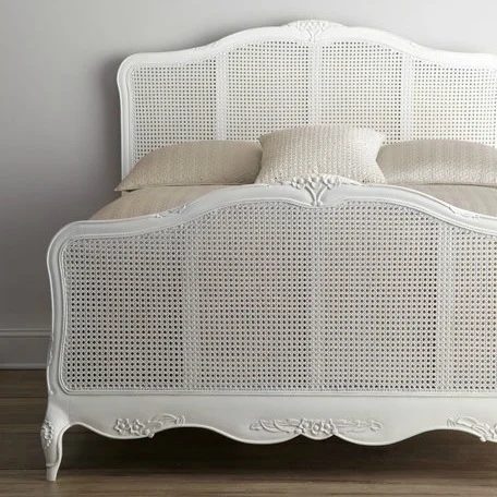 Shabby Chic Mid Century Bed