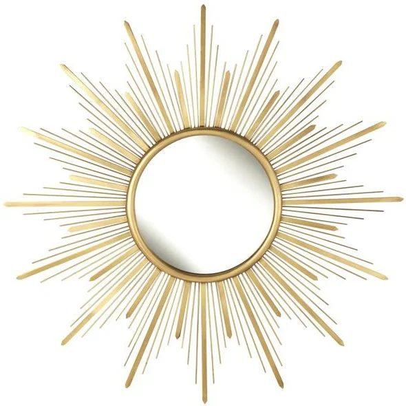 Shabby Chic Mid Century Starburst Mirror