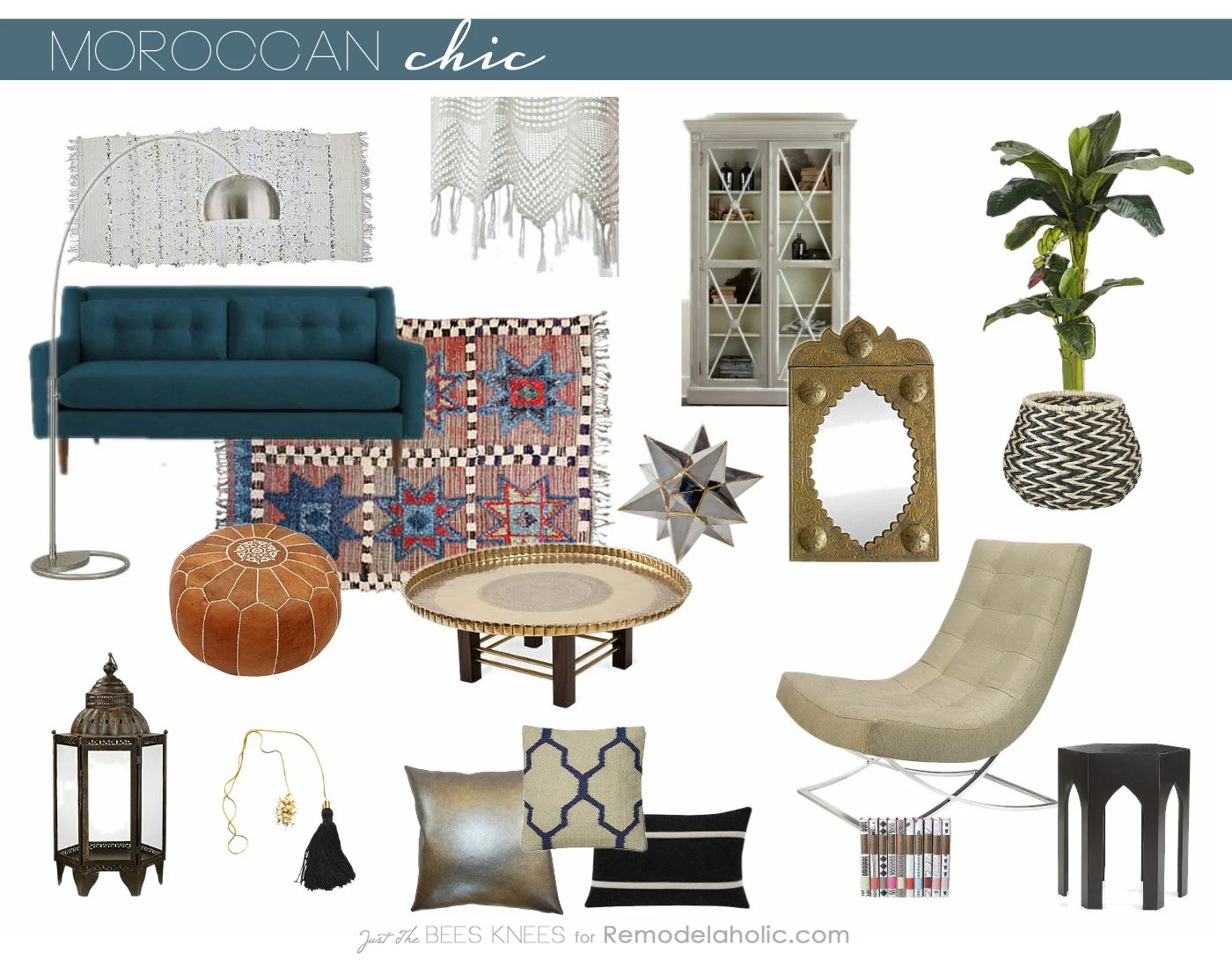 Moroccan Chic style on Bekob.com