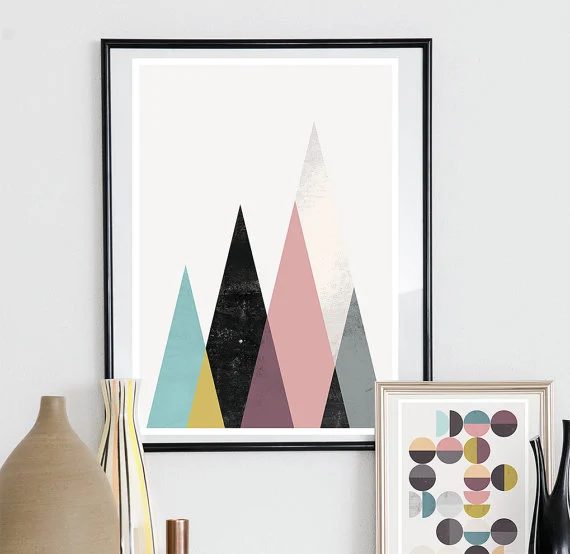 Shabby Chic Mid Century Art2