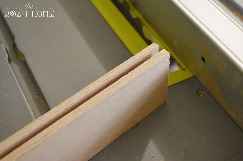 This is an example of a dado.