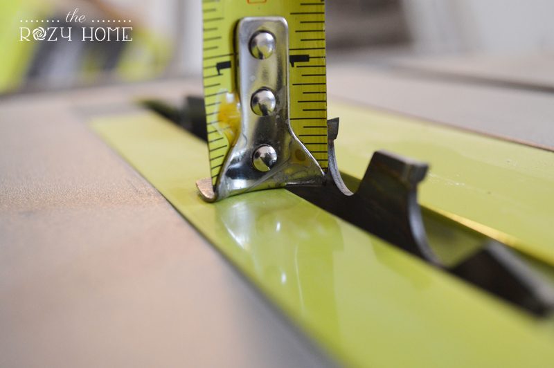 Adjust your blade to 1/2".