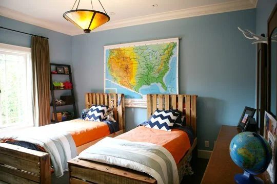 No matter the age or gender, having kids share a bedroom can be challenging. Here are 25 solid options to create the well fitted shared bedroom! 25 Stellar Shared Bedrooms for Kids