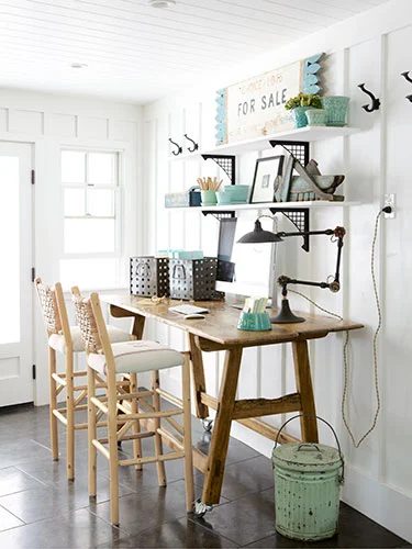 shared office, Country Living