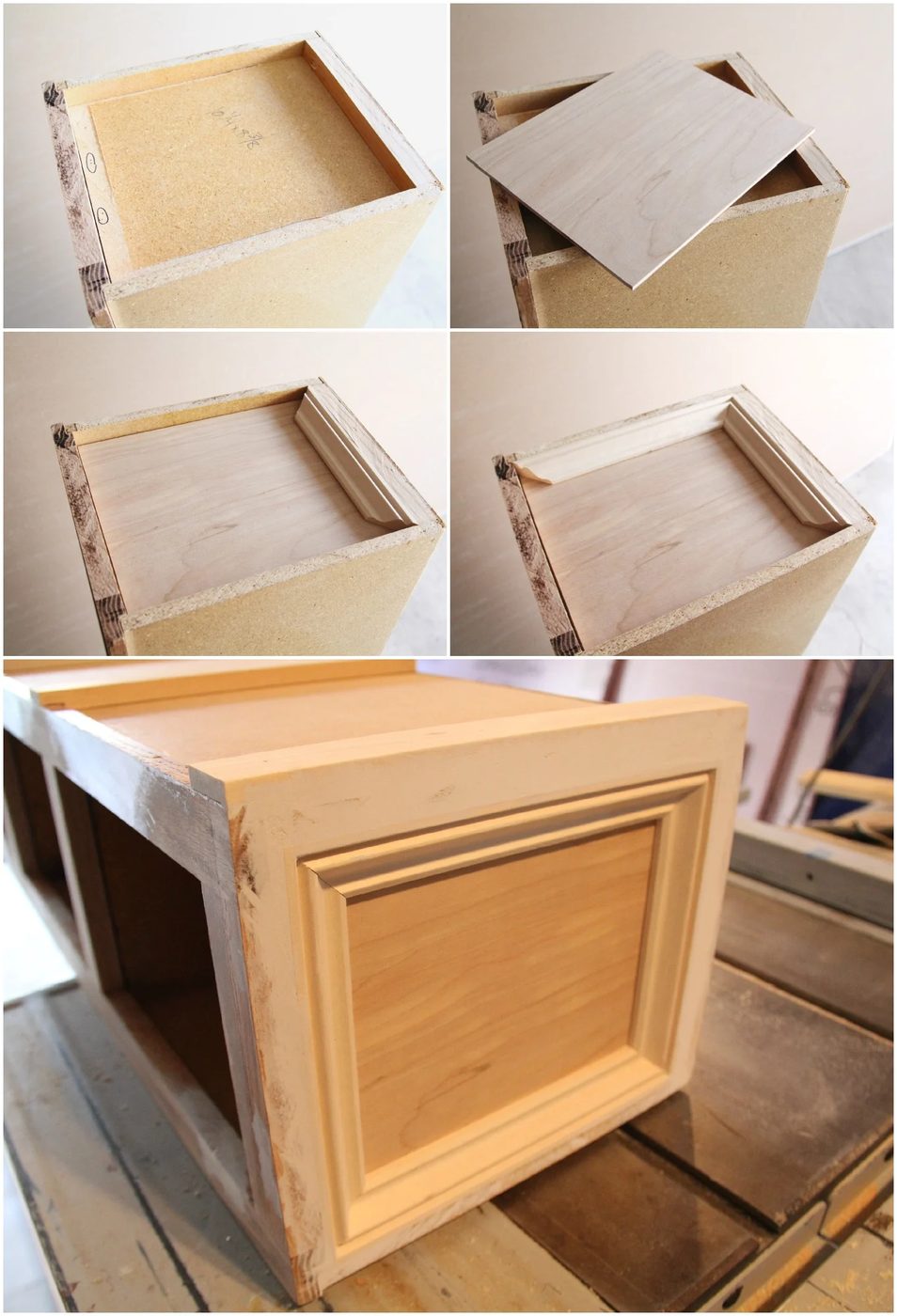 End of cabinet
