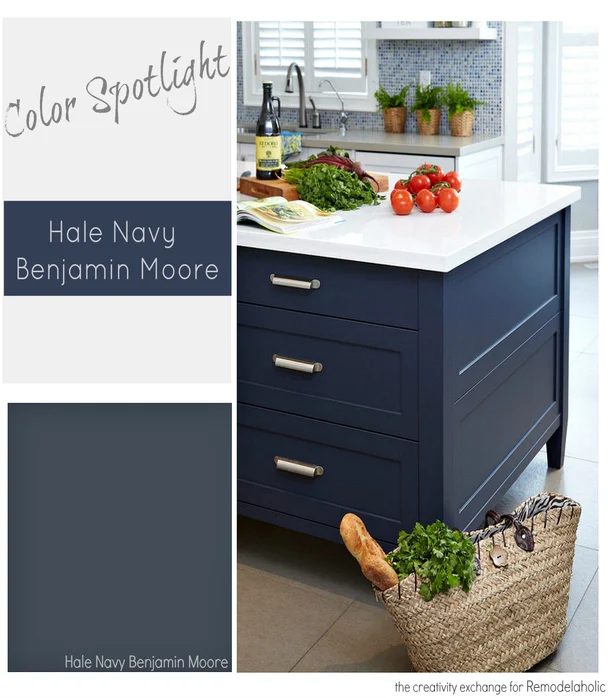 Benjamin Moore Hale Navy. Color Spotlight on Bekob