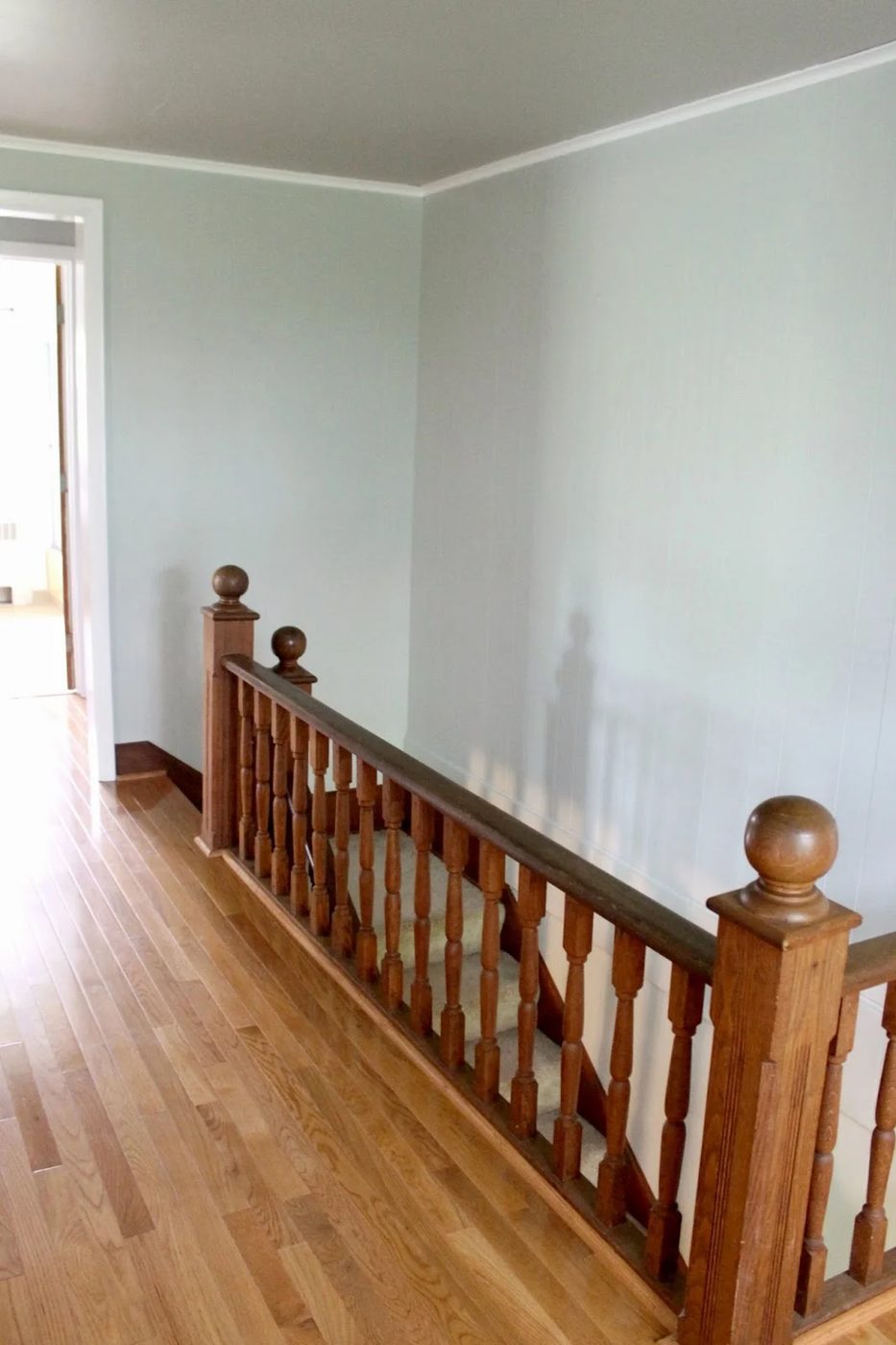 Wall Color is Silver Strand from Sherwin Williams. Color Spotlight Bekob