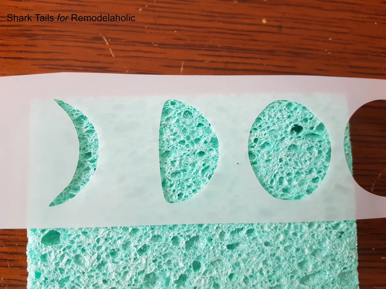 Handmade lunar cycle stamped accent wall for a gender neutral baby nursery | Paint this entire wall in one day and save hundreds of dollars over buying hand-painted wallpaper