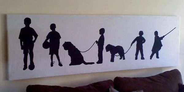 Silhouette Wall Art: walkthrough
