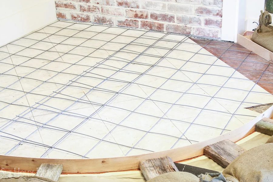 5 Complete walkthrough For Laying A Concrete Hearth In Your Home By She Holds Dearly Featured On @Bekob