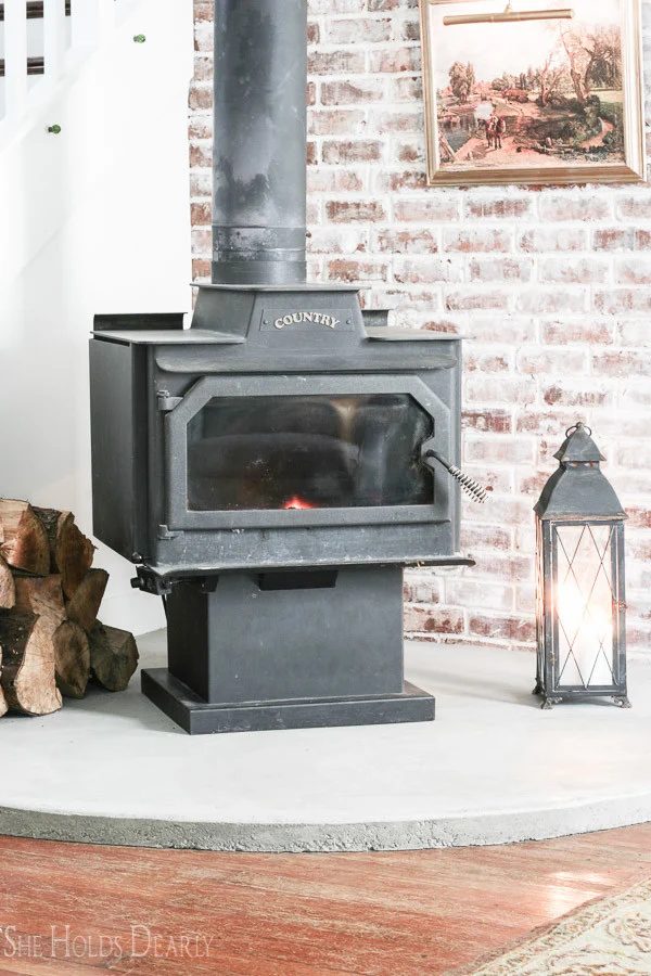 See how Sarah replaced a dated and quirky tile hearth with a direct and inexpensive Handmade concrete hearth in her 1906 farmhouse.