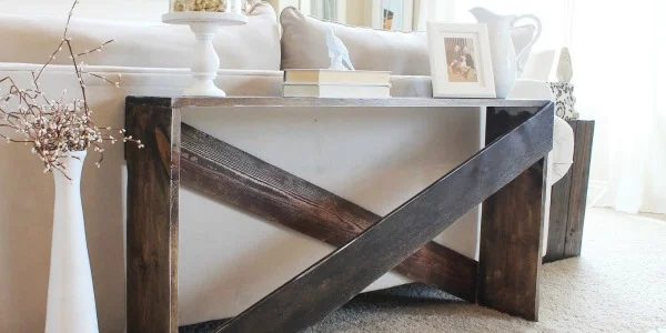 Stylish and direct Handmade Sofa Table